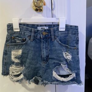 JBD Distressed Blue Denim shorts